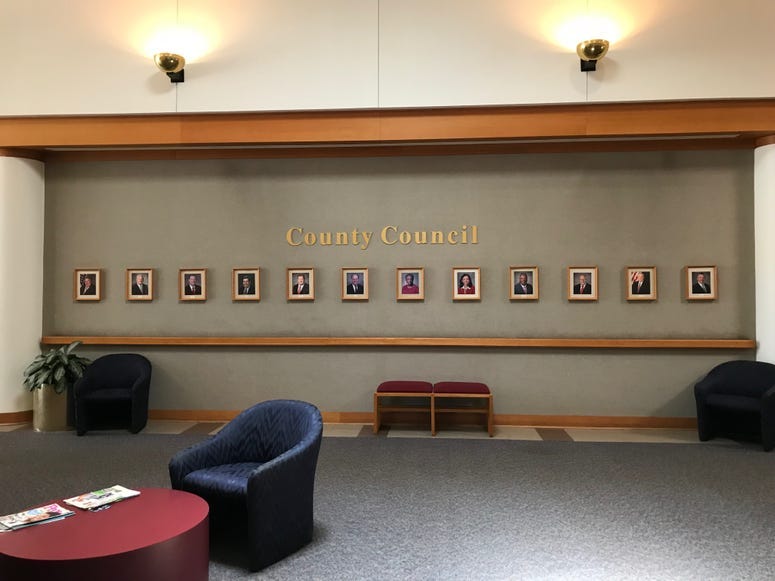 Photos at County Square of County Council Members - Emily Gill
