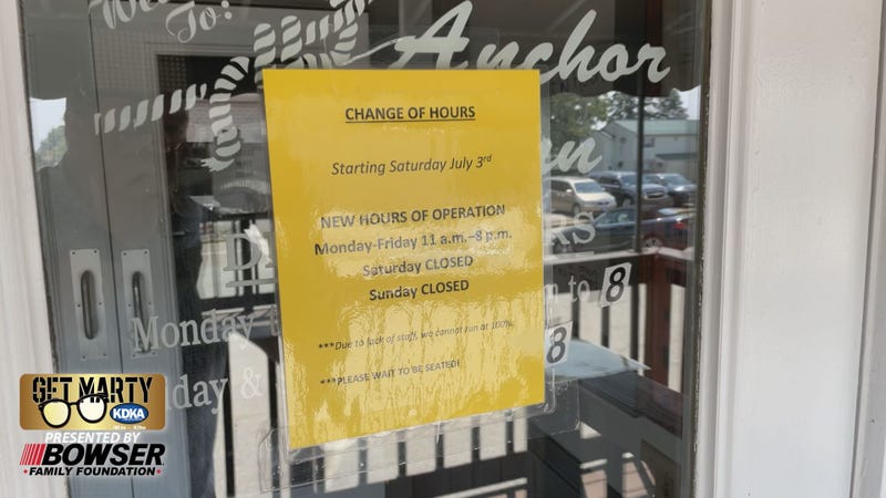To keep from burning out the staff, the Anchor Inn had to cut back operating hours including weekends.