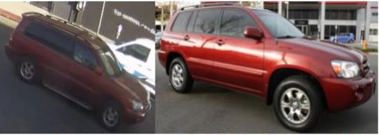 Suspect vehicle.