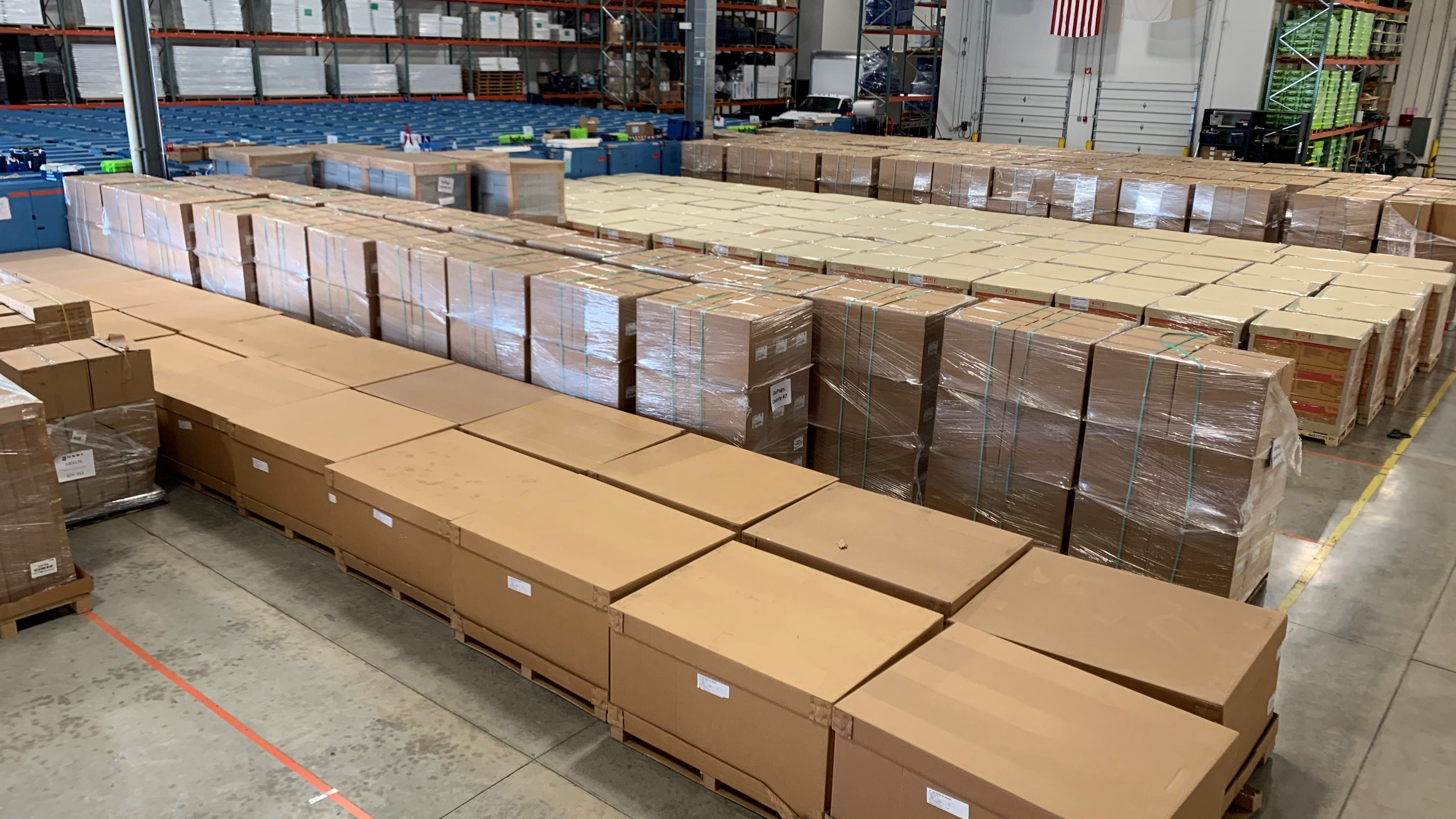 DuPage County receives new voting equipment