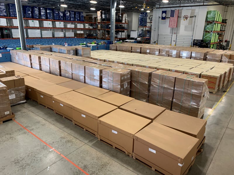 New voting equipment has arrived to the DuPage County Clerk’s Office.