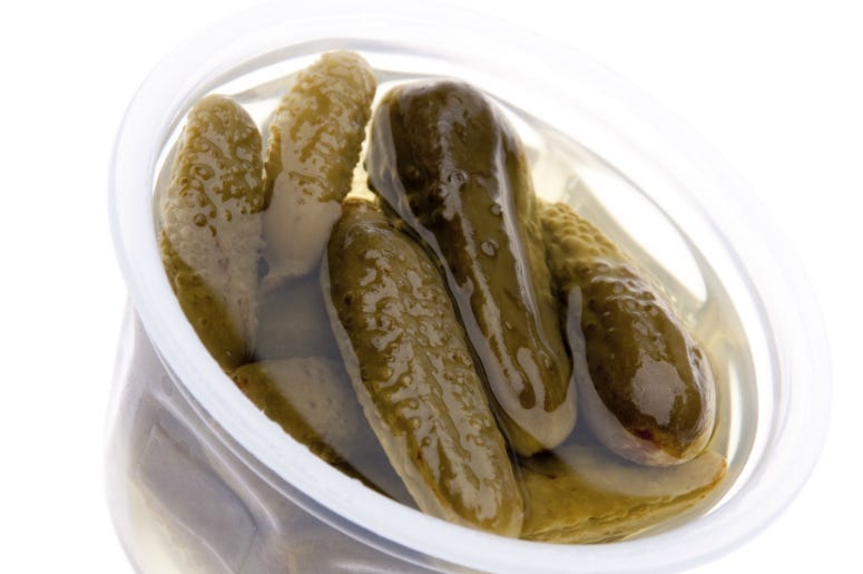 Baby Pickles in Juice
