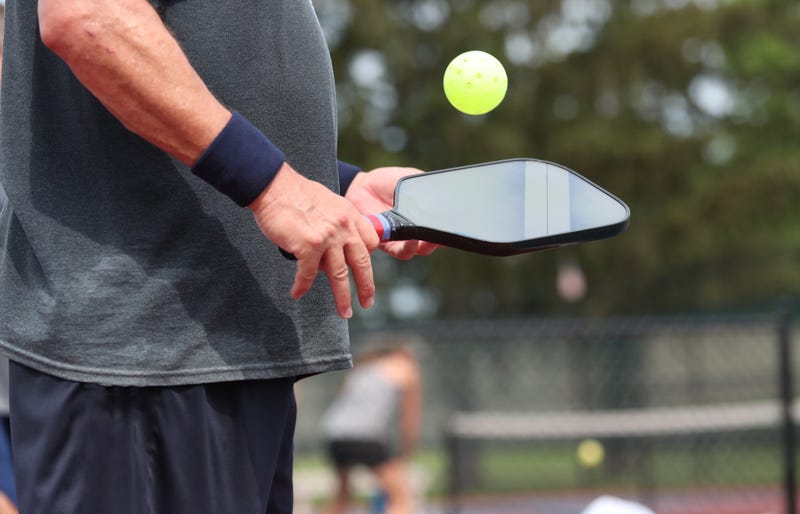 Pickleball player