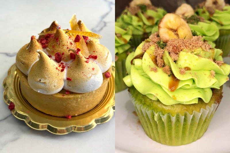 Special deserts from Huascar Aquino's bakery in Hell's Kitchen. 