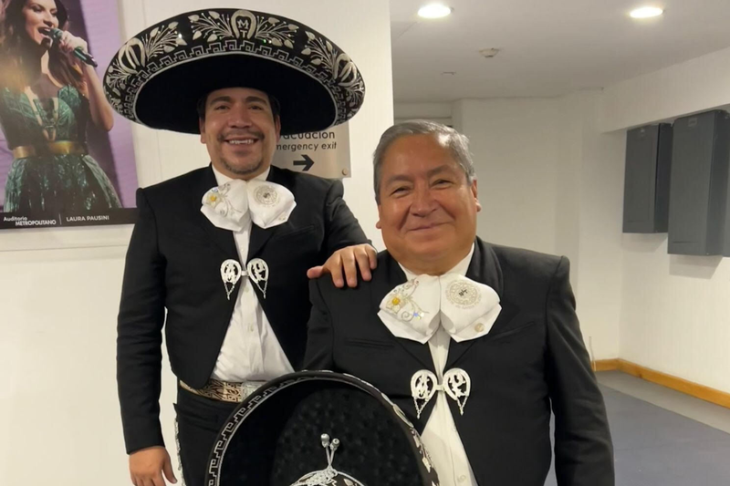 Alvaro Paulino Jr. and his dad Alvaro Paulino Sr.