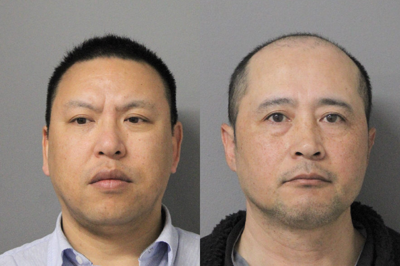 ZhenSheng Yu, 46, and Rong Chen, 47, were arrested on Monday, April 8, 2024, for grand larceny.