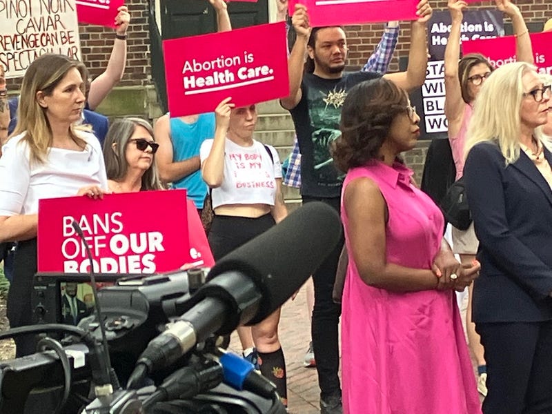 Abortion Rights Supporters at the State Capitol