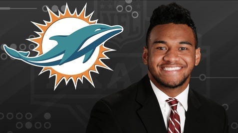 Tua on draft day
