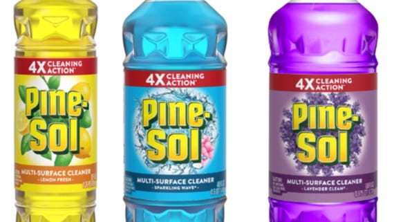 Clorox recalls some Pine-Sol products