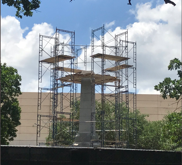 Pioneer Park Confederate Memorial Being Removed