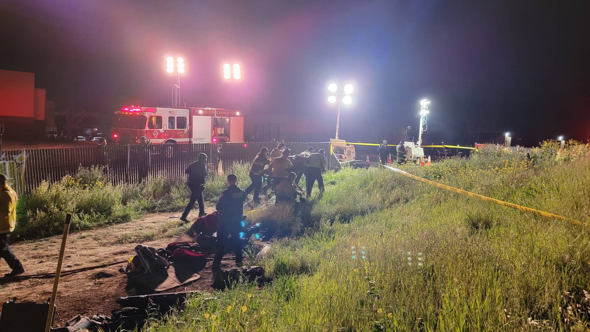 Man trapped in 16-inch sewer pipe rescued in Antioch
