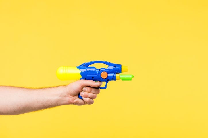 pistola de agua