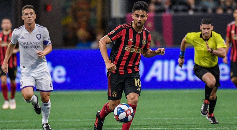 Atlanta United midfielder Gonzalo Pity Martinez