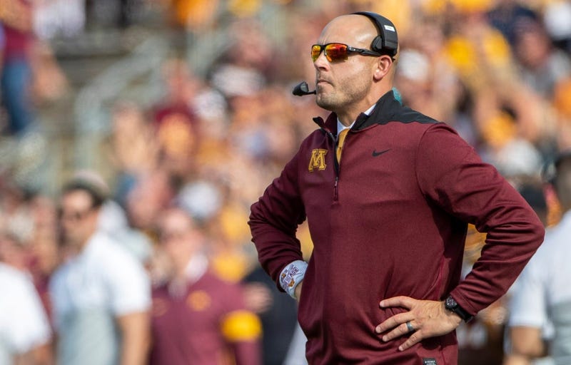 Minnesota coach P.J. Fleck