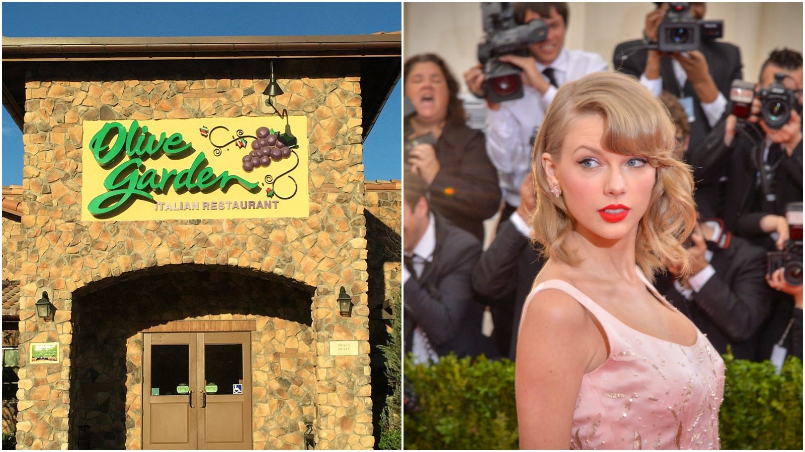 Olive Garden thanks Taylor Swift for mentioning the chain on latest album, 'Evermore'