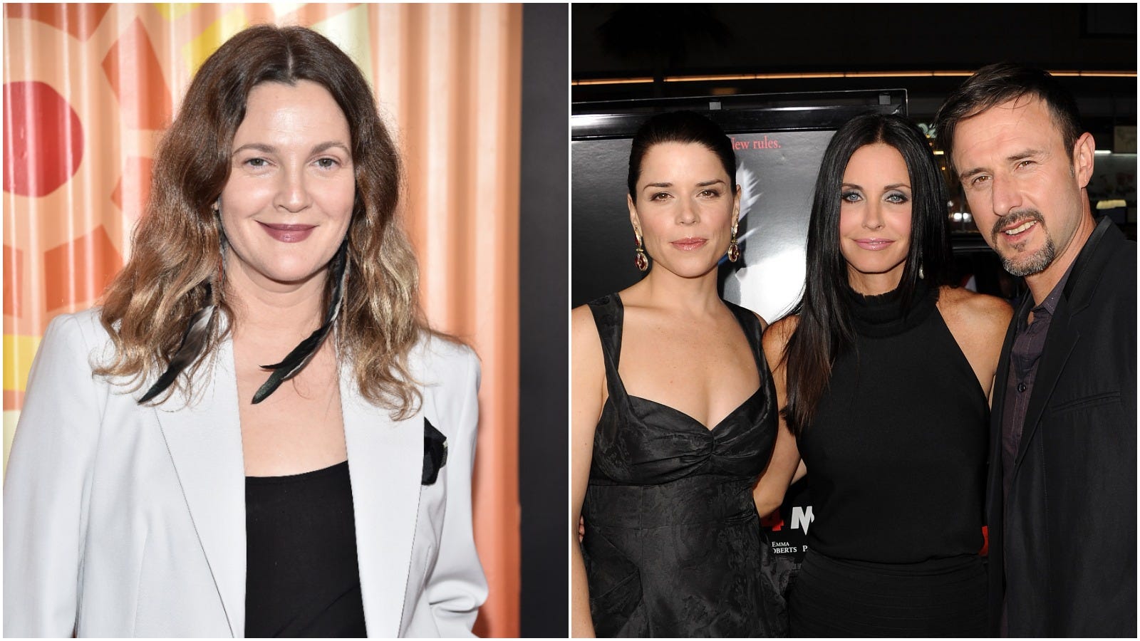Drew Barrymore has 'Scream' reunion with Courteney Cox, David Arquette, and Neve Campbell