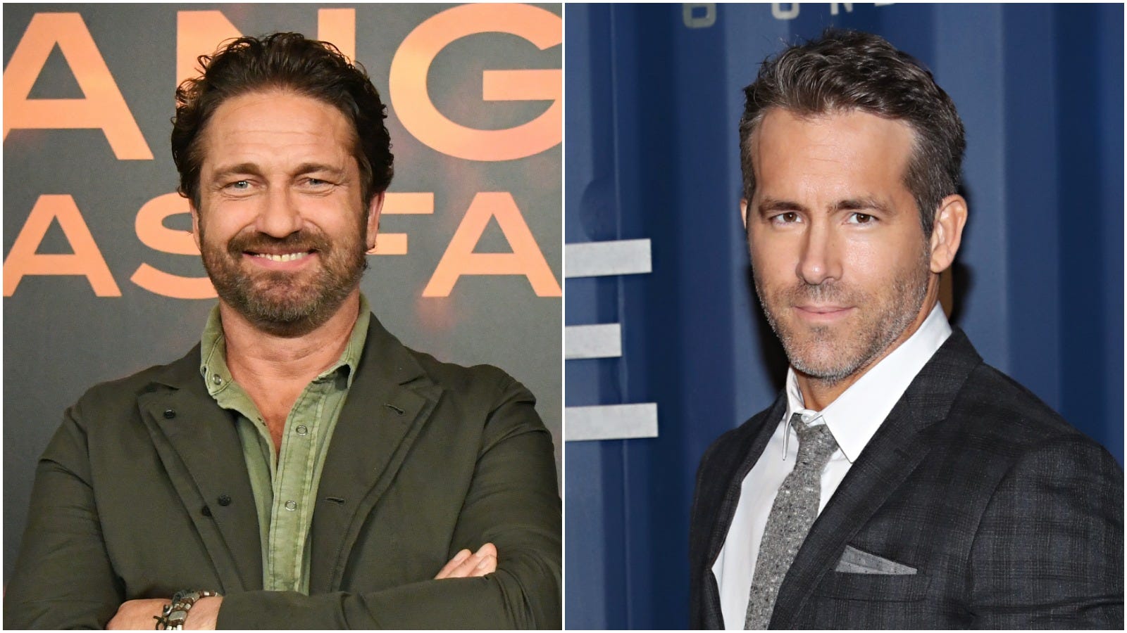 Gerard Butler throws shade at Ryan Reynolds and admits he doesn’t watch any of his movies