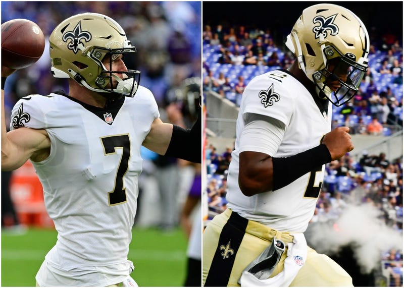 Taysom Hill and Jameis Winston