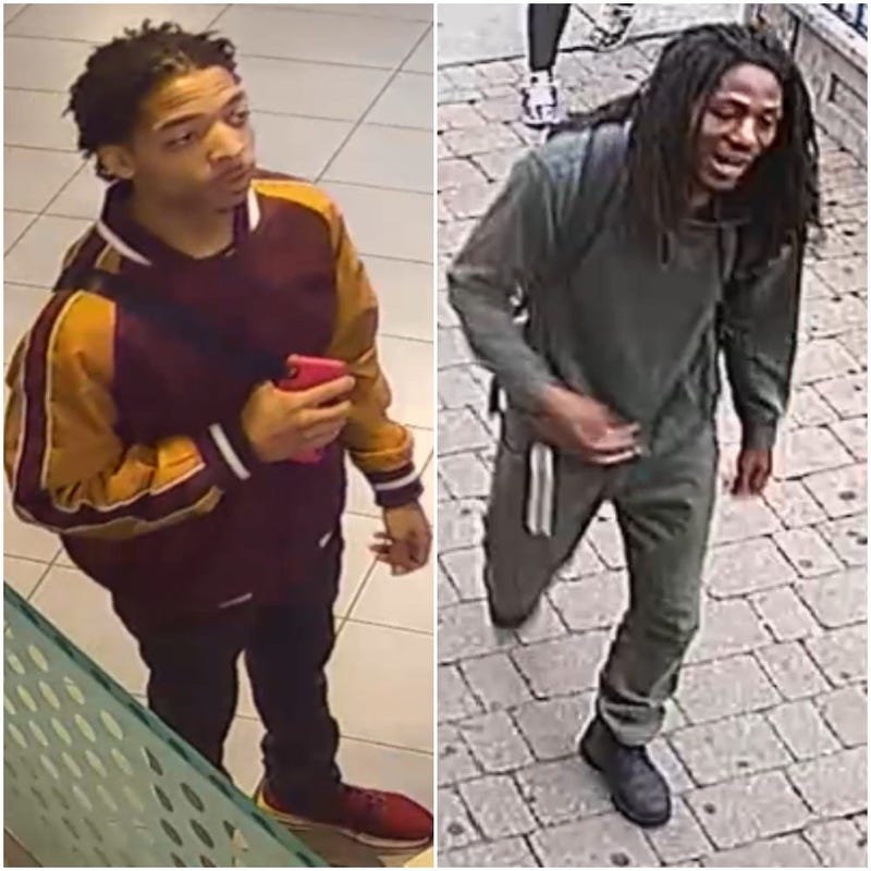 Police are looking to identify and locate two men who beat a security guard outside of a McDonald’s in the Gold Coast Sunday on the Near North Side.