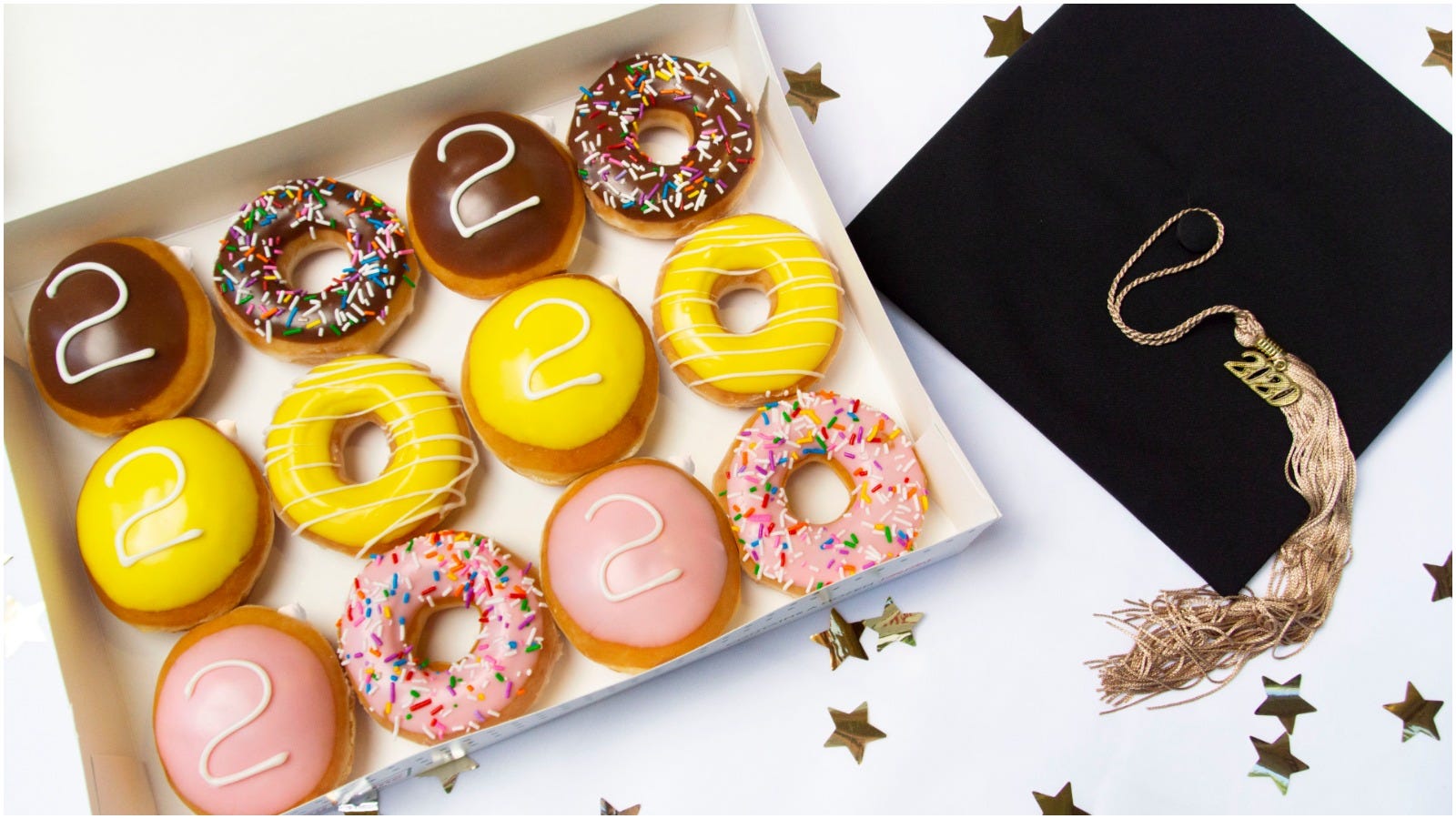 Krispy Kreme Honoring 2020 High School and College Graduates With Free Dozen Donuts