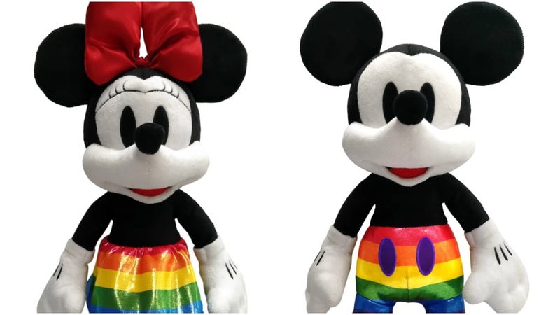 Minnie and Mickey Mouse Plush – Medium 17''