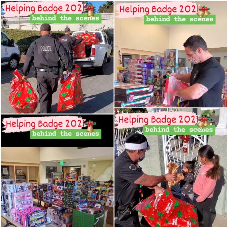 LAPD giving back