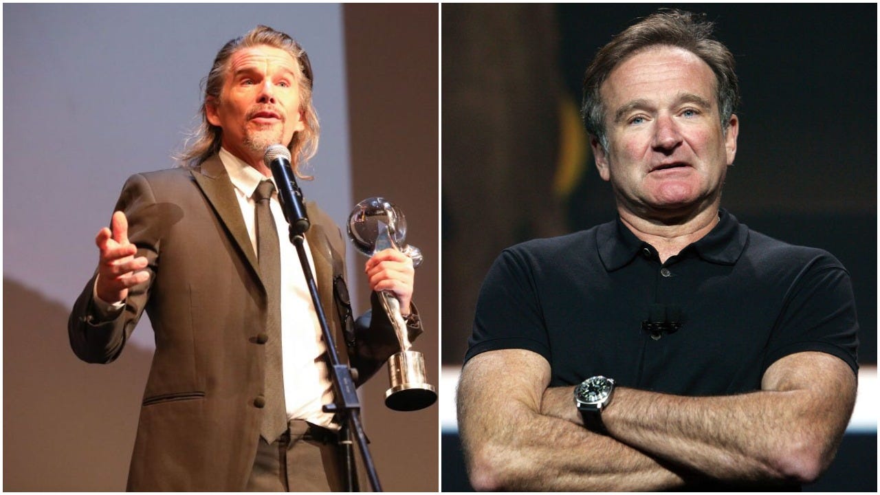 Why Ethan Hawke was convinced Robin Williams ‘hated’ him on set of ‘Dead Poet’s Society’