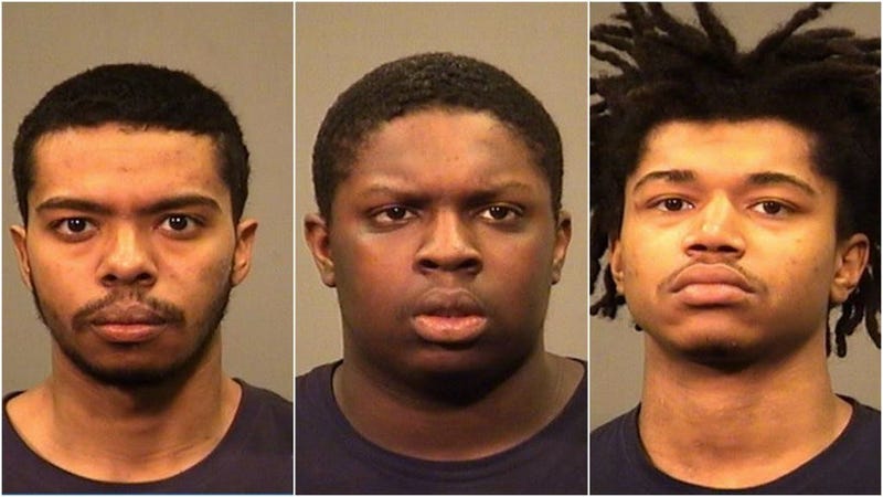 Montee Simpson Jr (L), Ed Lewis (M), Dequan Wayne-Deon Kohnke (R)