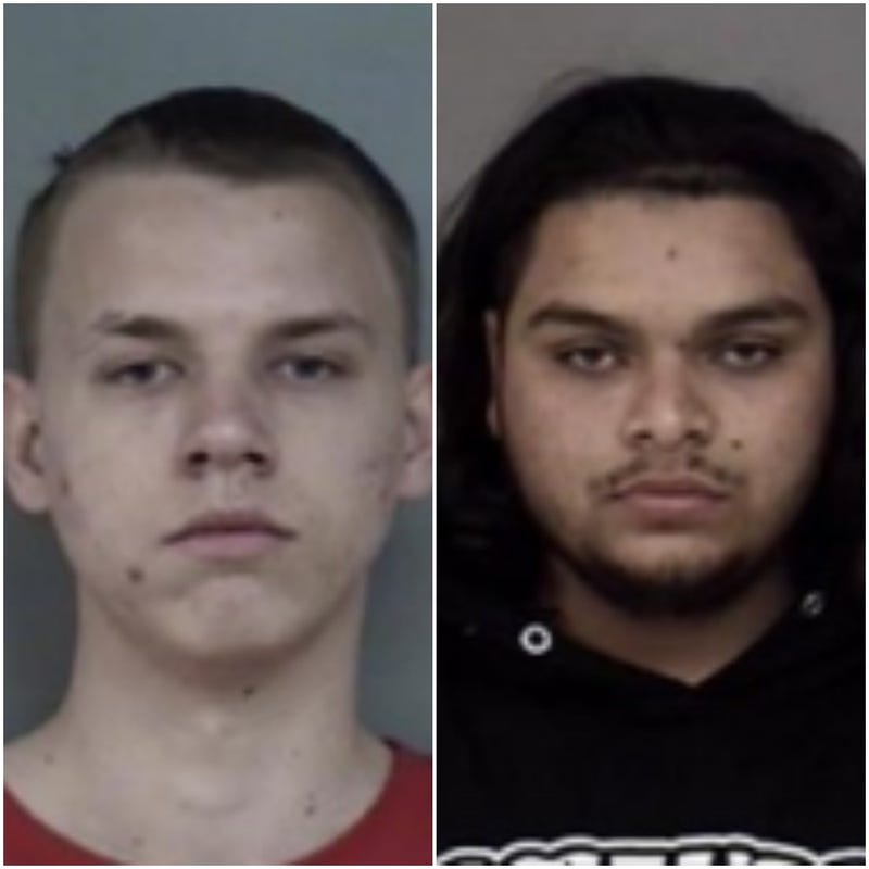 (L) Jeremy Hays and (R) Ronald Christopher Mendez-Cantu Jr.