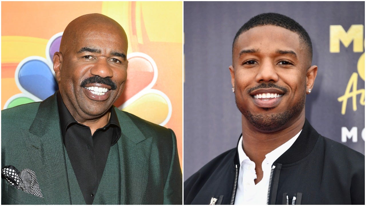 Steve Harvey on his daughter dating Michael B. Jordan: ‘I just can’t find nothing wrong with him’