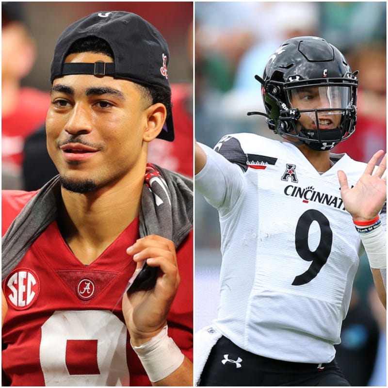 Bryce Young and Desmond Ridder 