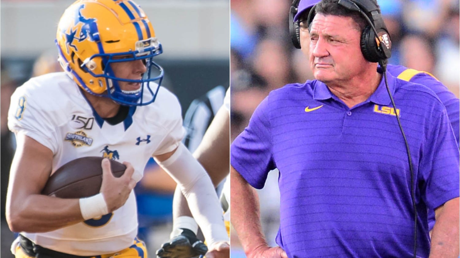 LSU-McNeese means an Orgeron 'house divided,' but with daily texts and a few requests