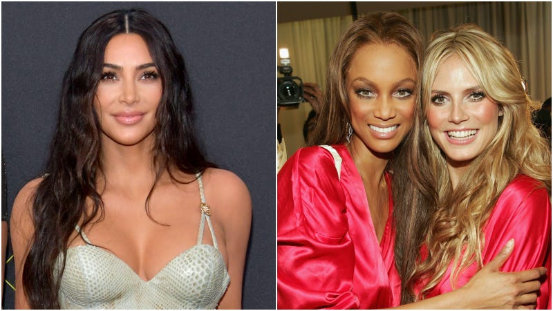 Kim Kardashian, Tyra Banks, Heidi Klum