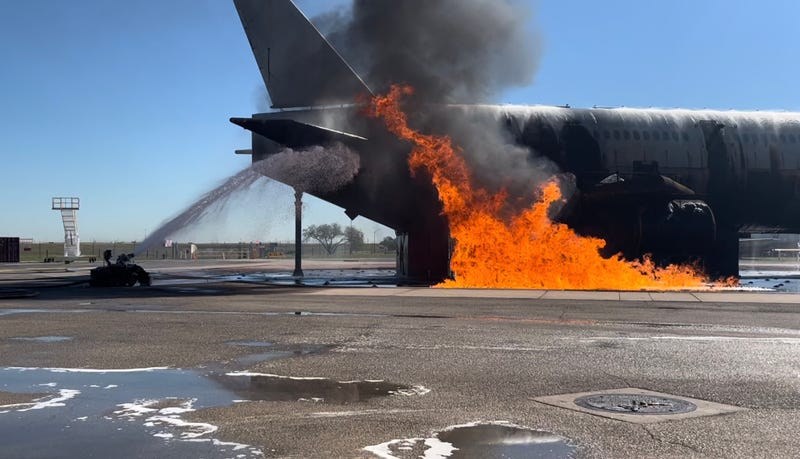 plane fire
