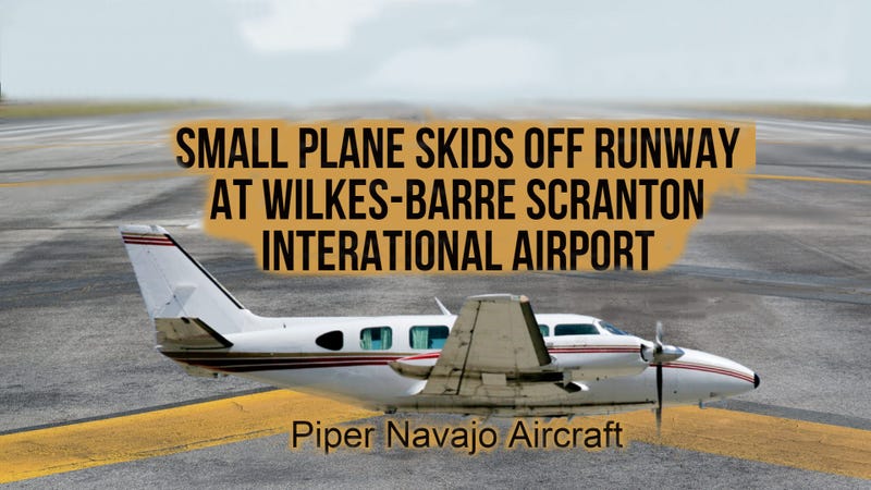 Small Plane Accident at Wilkes-Barre Scranton International Airport