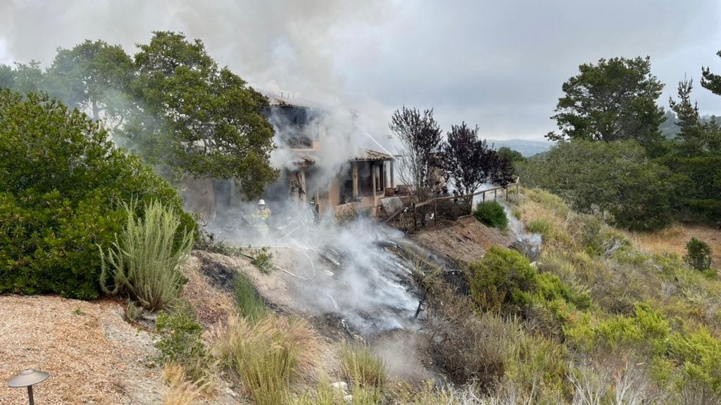 UPDATE: 2 people, dog dead in Monterey plane crash