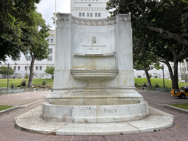 pedestal with missing plaque