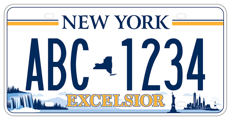 New License Plates