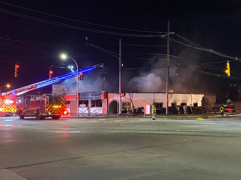 fire at market