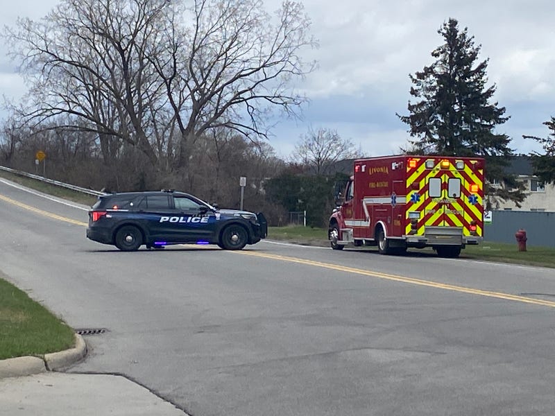 Police on the scenes at the Bradbury condos in Plymouth.
