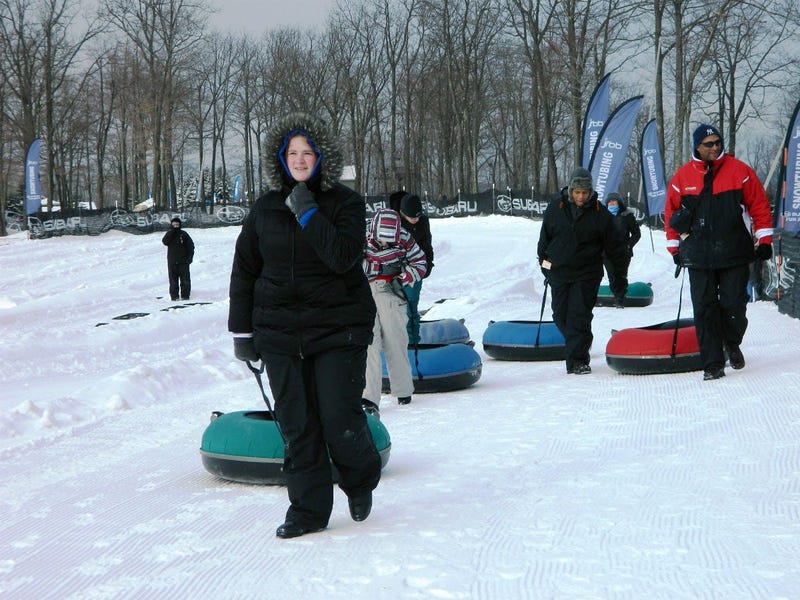 Tubing in the Poconos