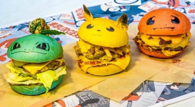 pokemon burgers