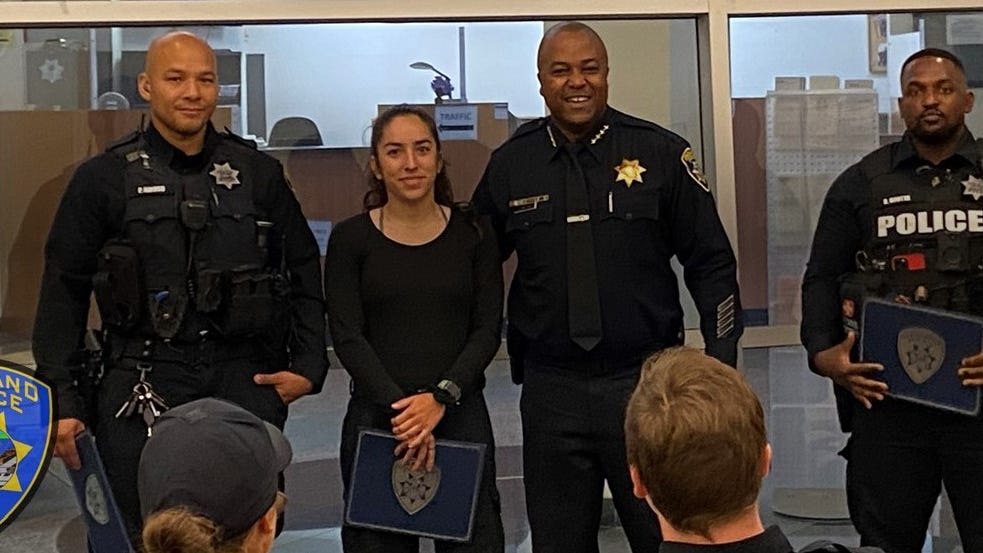 Oakland police officer is first woman selected for special tactical team