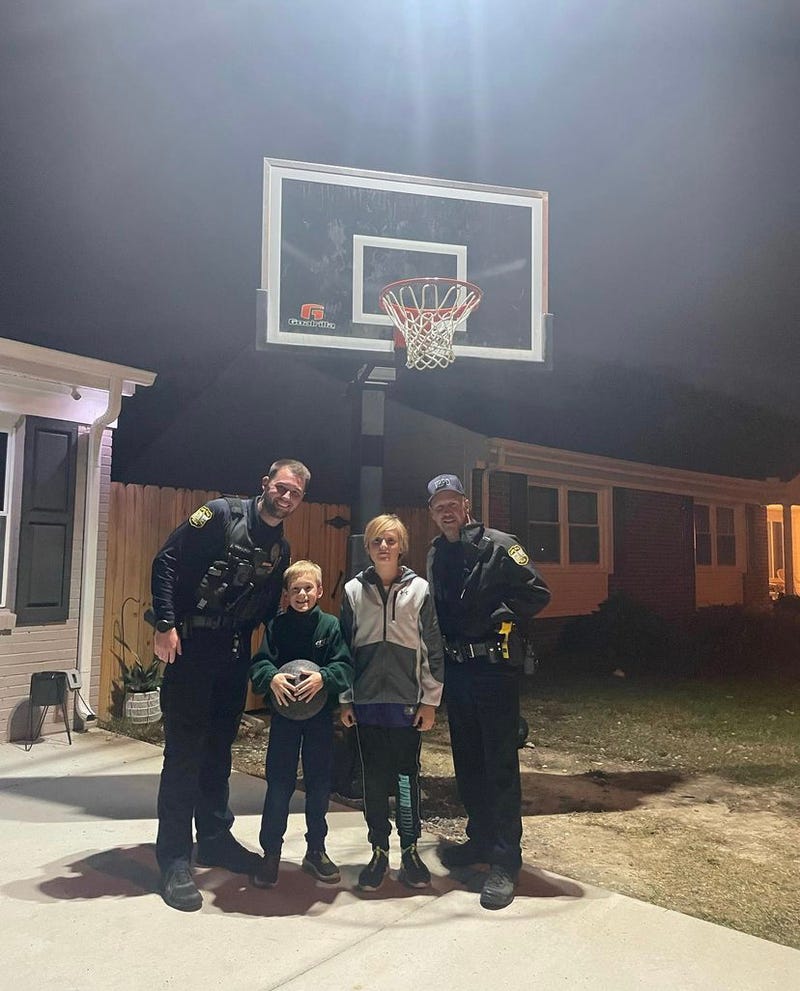 Police and basketball