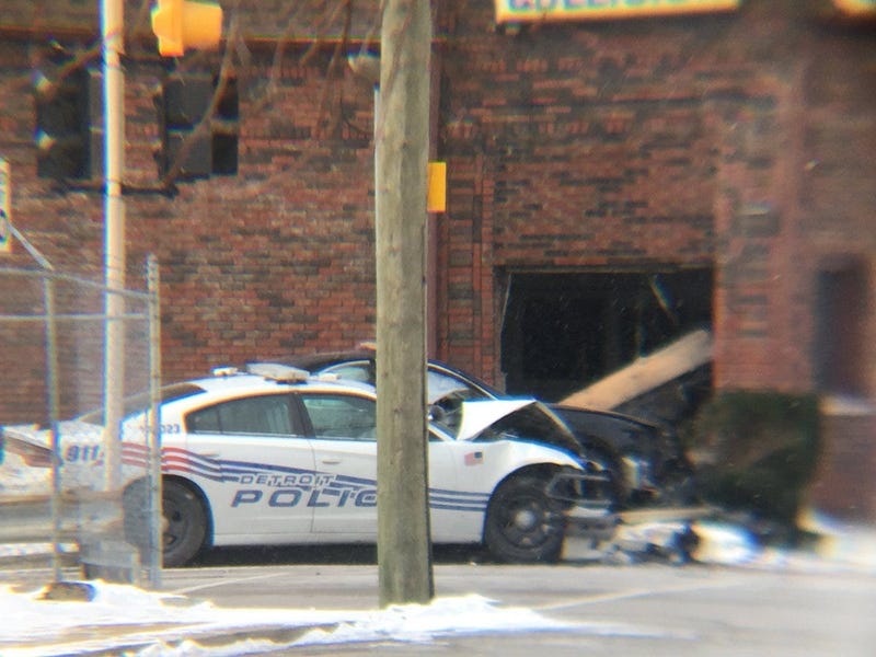 police crash