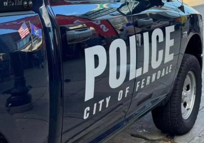 A picture of the Ferndale Police Department patrol truck