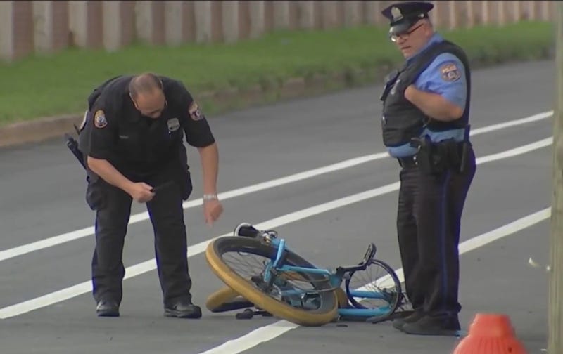 Police find William McWilliams' bike near where he had been hit.