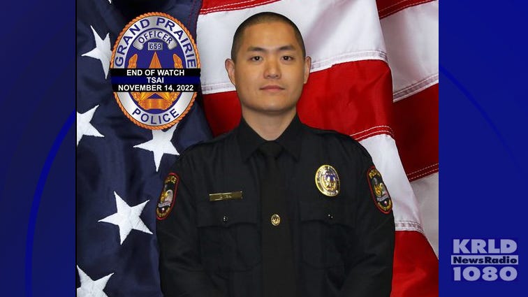 Grand Prairie police officer killed in late-night crash following a chase