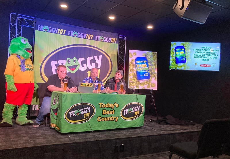 Froggy Pond Water press conference