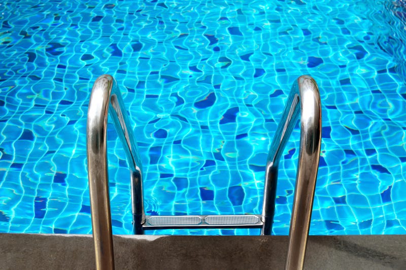 health club pool illustration